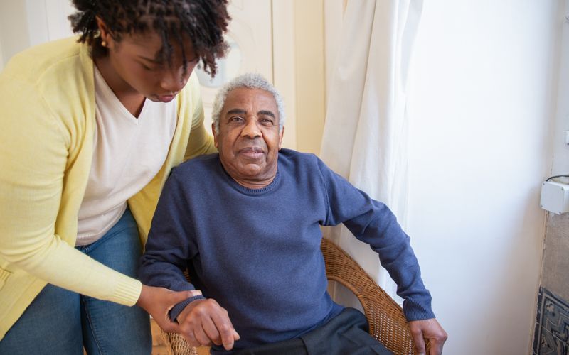 Senior couple reviewing Medicare basics together